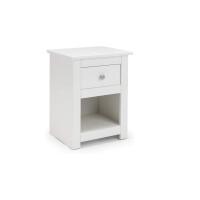Nachttisch in Surf White