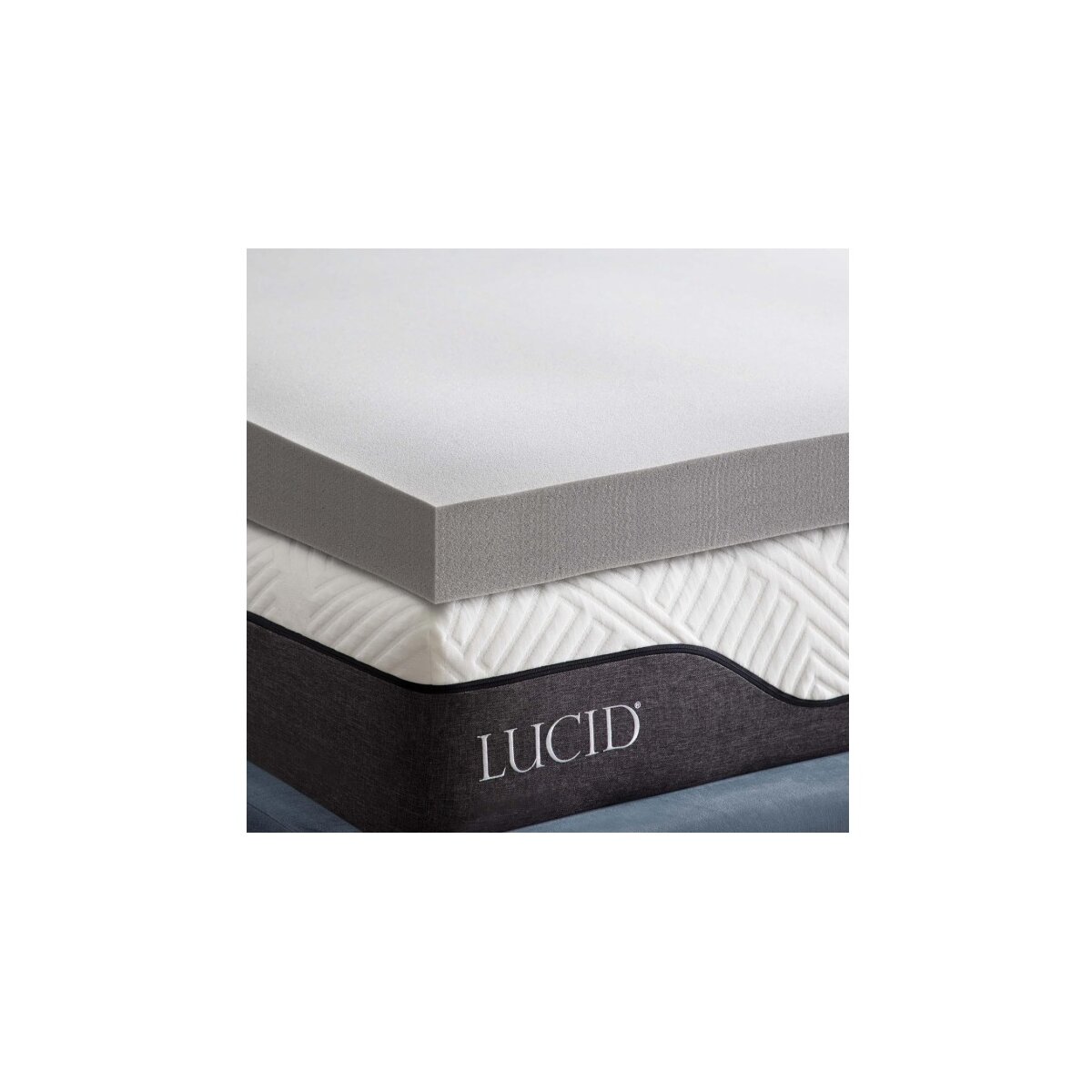 Memory Foam Matratzen Topper 90x200cm mit Bambuskohle, 10 cm dicke Ma,  24,99