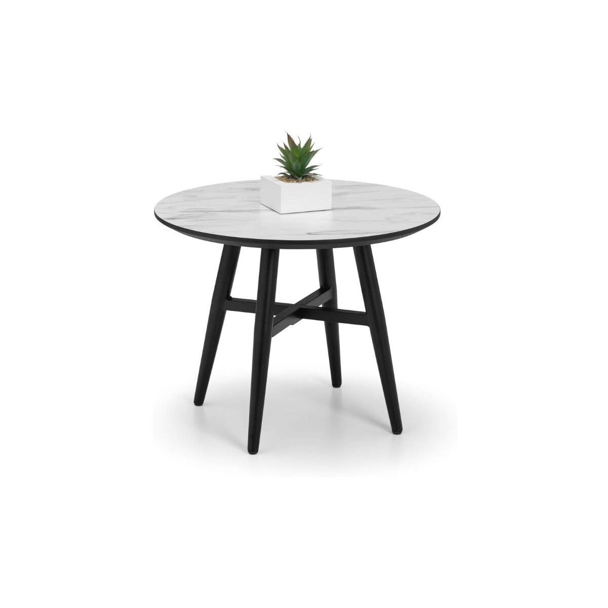 Couchtisch in weißem Marmor ist ein luxuriöser un