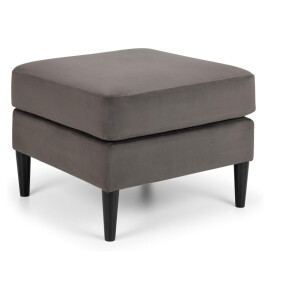 Julian Bowen Hayward Ottoman Grau Sitzhocker