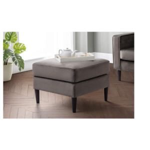 Julian Bowen Hayward Ottoman Grau Sitzhocker