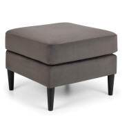 Julian Bowen Hayward Ottoman Grau Sitzhocker