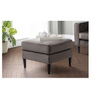 Julian Bowen Hayward Ottoman Grau Sitzhocker