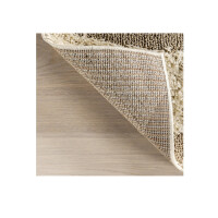 Carolyn Gemütlicher, weicher und plüschiger Shag Teppich, 81 cm x 366 cm, Creme