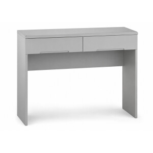 Julian Bowen Manhattan Frisiertisch mit 2 Schubladen, grau