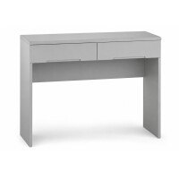 Julian Bowen Manhattan Frisiertisch mit 2 Schubladen, grau