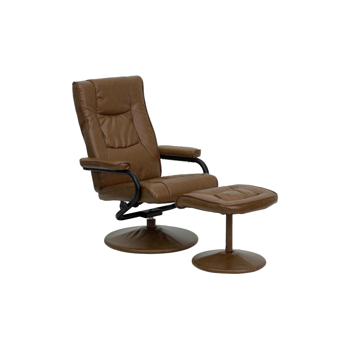 B-Ware Flash Furniture Lehnsessel mit Polsterhocker, modern,