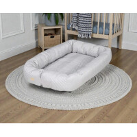 roba  Babylounge 3 in1 Style Zickzack grau