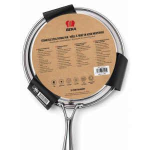 BEKA Bratpfanne mit glattem Boden 30 cm, Chef