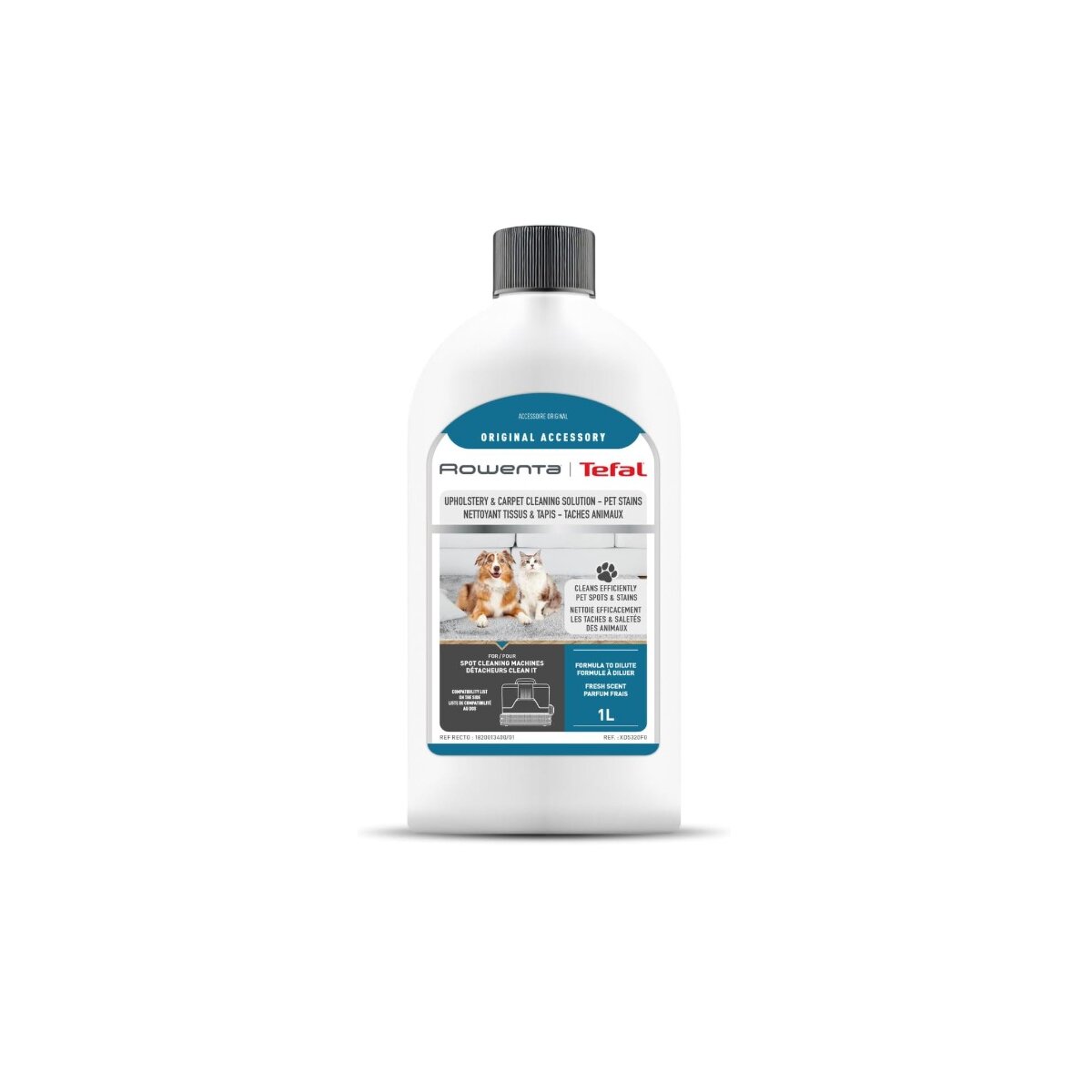 Rowenta Clean It Reinigungslösung für Stoffe und T