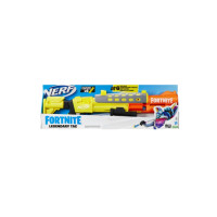 Nerf Fortnite Legendary TAC Blaster – Gelbes Leuchten – 6-Dart Megatrommel