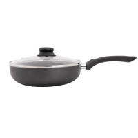 Sauteuse 28 cm Aluminium Antihaft Induktion Pfanne Schwarz