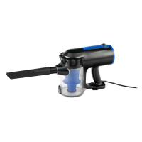 Staubsauger mit Kabel, 2 in 1, tragbar und vertikal, 610 W, leicht, 2 kg, Tank 0,7 l, HEPA-Filter, Bodenbürste und Zubehör, leistungsstark für Haus, Böden und Teppiche