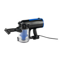 Staubsauger mit Kabel, 2 in 1, tragbar und vertikal, 610 W, leicht, 2 kg, Tank 0,7 l, HEPA-Filter, Bodenbürste und Zubehör, leistungsstark für Haus, Böden und Teppiche