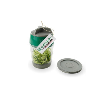 Chefkoch Fackelmann Spiralschneider aus ABS & Edelstahl – 13 x ø9 cm