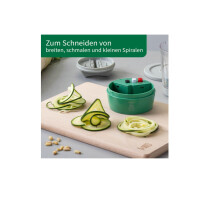 Chefkoch Fackelmann Spiralschneider aus ABS & Edelstahl – 13 x ø9 cm