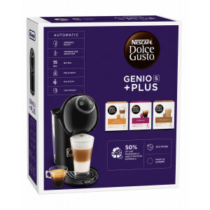 Nescafé Dolce Gusto Genio S Plus Kaffeemaschine DeLonghi Schwarz 15 Bar Kapselmaschine