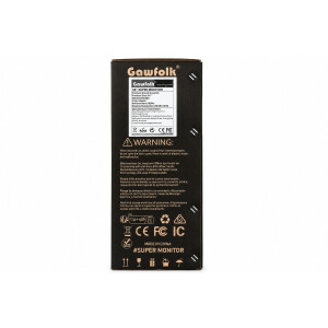 Gawfolk 34 Zoll Curved Gaming Monitor 165 Hz UWQHD 3440 × 1440 1500R