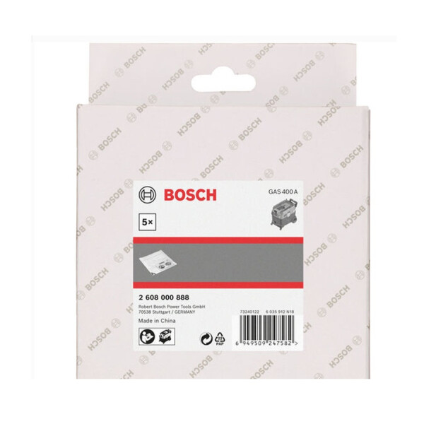 Staubsaugerbeutel, GAS 12-40 MA, 5 Stück