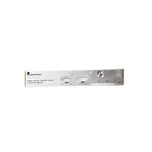 MasterPRO ARGENT 3 Bratpfannen Set 20 + 26 cm 3-Ply Edelstahl Keramik Induktion