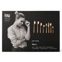 AIDA RAW Besteckset 20-teilig Gold Edelstahl Modern Spülmaschinenfest