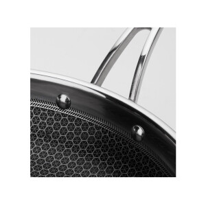 Stanley Rogers Bratpfanne Ø 32 cm MATRIX, innovative und moderne Edelstahl-Pfanne mit Antihaftbeschichtung, für Ceran-, Gas-, Elektro-, Induktionsherde geeignet