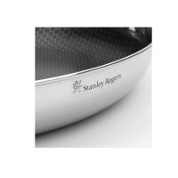 Stanley Rogers Bratpfanne Ø 32 cm MATRIX, innovative und moderne Edelstahl-Pfanne mit Antihaftbeschichtung, für Ceran-, Gas-, Elektro-, Induktionsherde geeignet