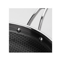 Stanley Rogers Bratpfanne Ø 32 cm MATRIX, innovative und moderne Edelstahl-Pfanne mit Antihaftbeschichtung, für Ceran-, Gas-, Elektro-, Induktionsherde geeignet