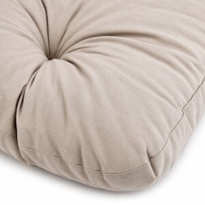 AMBIENTEHOME Hanko Gartenbankauflage 100 x 98 cm Grau