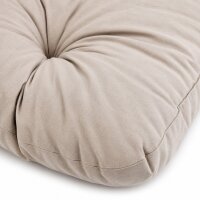 AMBIENTEHOME Hanko Gartenbankauflage 100 x 98 cm Grau