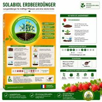 SOLABIOL Erdbeer- & Beerendünger 750 g NPK 3-2-5 mit MgO