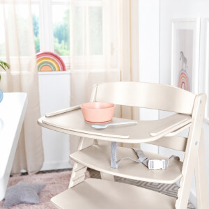 B-Ware roba Essbrett Sit Up Flex aus Holz Stone washed 42 x 40 cm