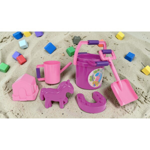 Lena 05445 - Happy Sand Spielset Pon, 7-teilig