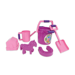 Lena 05445 - Happy Sand Spielset Pon, 7-teilig