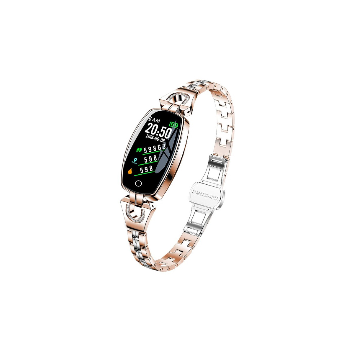 i-Bike CB-1025, Smartwatch mit Farbdisplay, Unisex, Erwachse