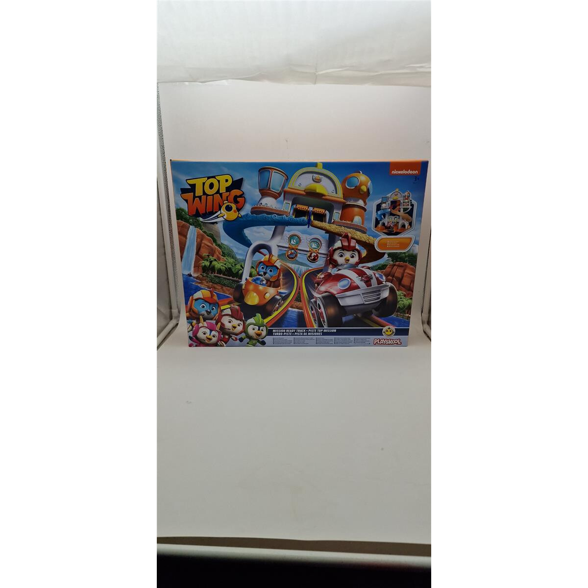 Hasbro Top Wing Turbo-Piste Spielset, enthält Sprungram