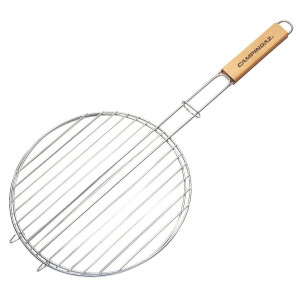 Campingaz Universal Grillguthalter Ø40 cm Grillrost Grillkorb Edelstahl Rund Klappgriff