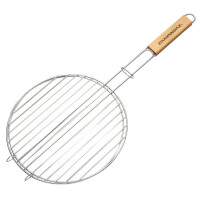 Campingaz Universal Grillguthalter Ø40 cm Grillrost Grillkorb Edelstahl Rund Klappgriff