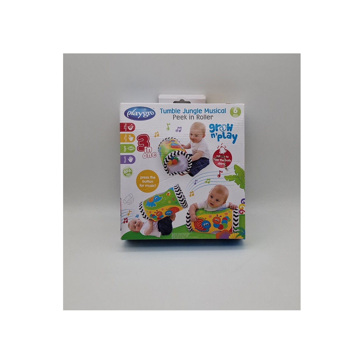 Playgro Baby-Krabbelrolle mit Musik 40154