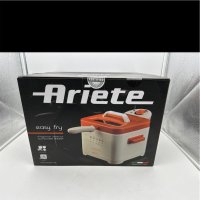 Ariete 4611 Easy Fry Friteuse 2000 Watt 2.5LT / Korb 700 Gr Orange NEU OVP