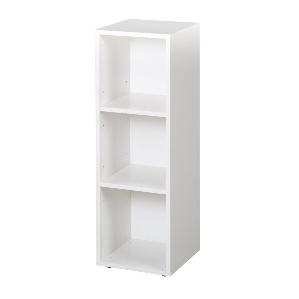 B-Ware roba Seitenregal, Regal für Babyzimmer, Standregal für Kinderzimmer, weiß, Holz