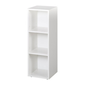 B-Ware roba Seitenregal, Regal für Babyzimmer, Standregal für Kinderzimmer, weiß, Holz