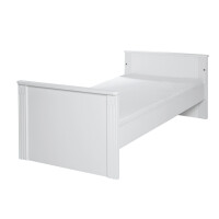 roba Kindermöbelset Maxi‘, 2-tlg inkl. Kombi-Bett, 70 x 140 cm und breiter Wickelkommode, weiß