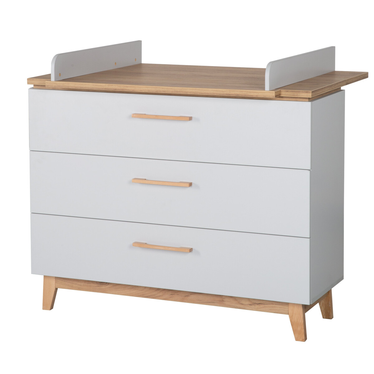 roba breite Wickelkommode mit Wickelansatz Caro, Soft-Close,