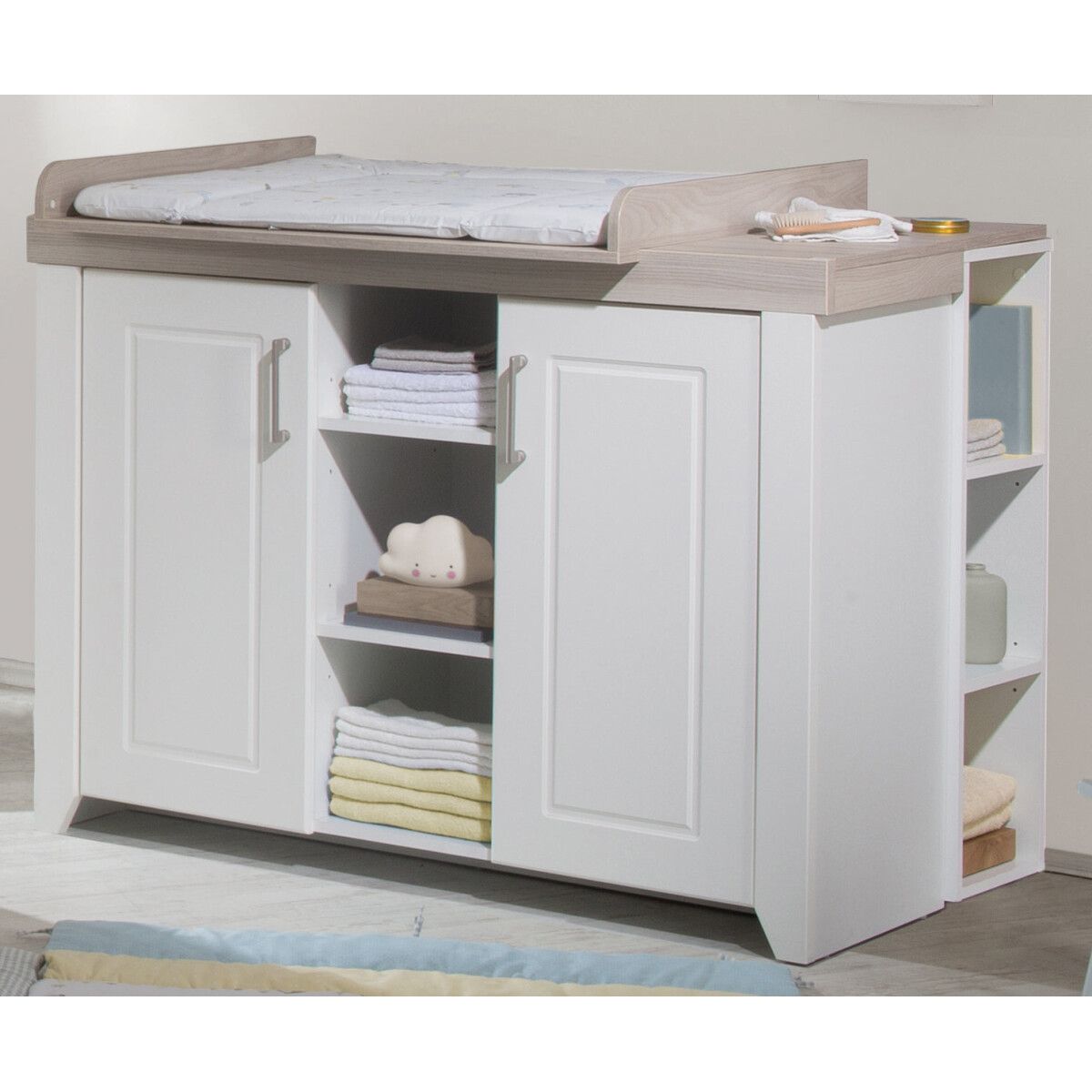 roba breite Wickelkommode mit Wickelansa box