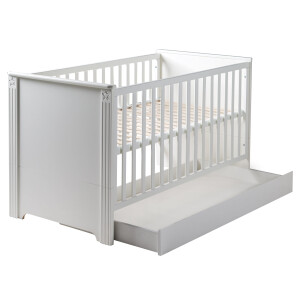 roba Kombi-Kinderbett Maxi, 70x140 cm,  3-fach höhenverstellbar, umbaubar zum Juniorbett