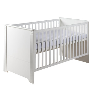 roba Kombi-Kinderbett Maxi, 70x140 cm,  3-fach höhenverstellbar, umbaubar zum Juniorbett