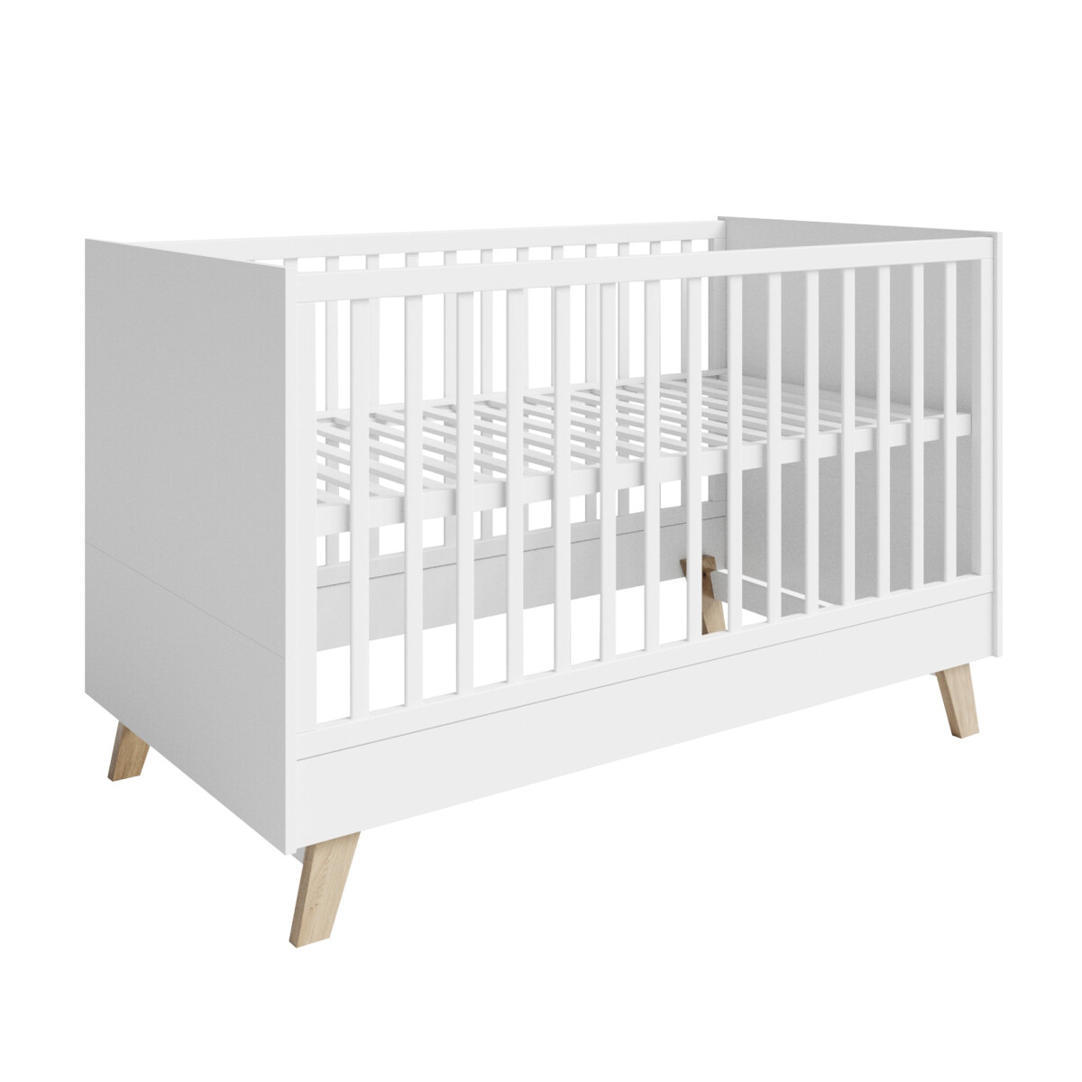 roba Kombi Kinderbett Smile 70 x 140 - Gitterbett umbaubar z