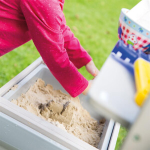 B-Ware - roba Kinder Outdoor+ Gartenküche Fun, Holz, Matschküche mit abnehmbarer Abdeckung, wetterfest