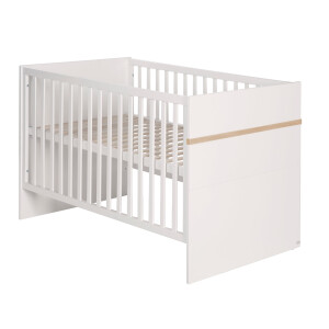 roba Kindermöbelset Pia‘, 3-teilig, inkl. Kinderbett 70x140cm, Wickelkommode, Kleiderschrank, weiß